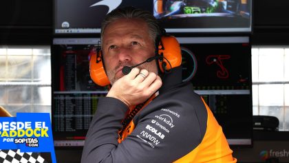 Zak Brown, director de McLaren