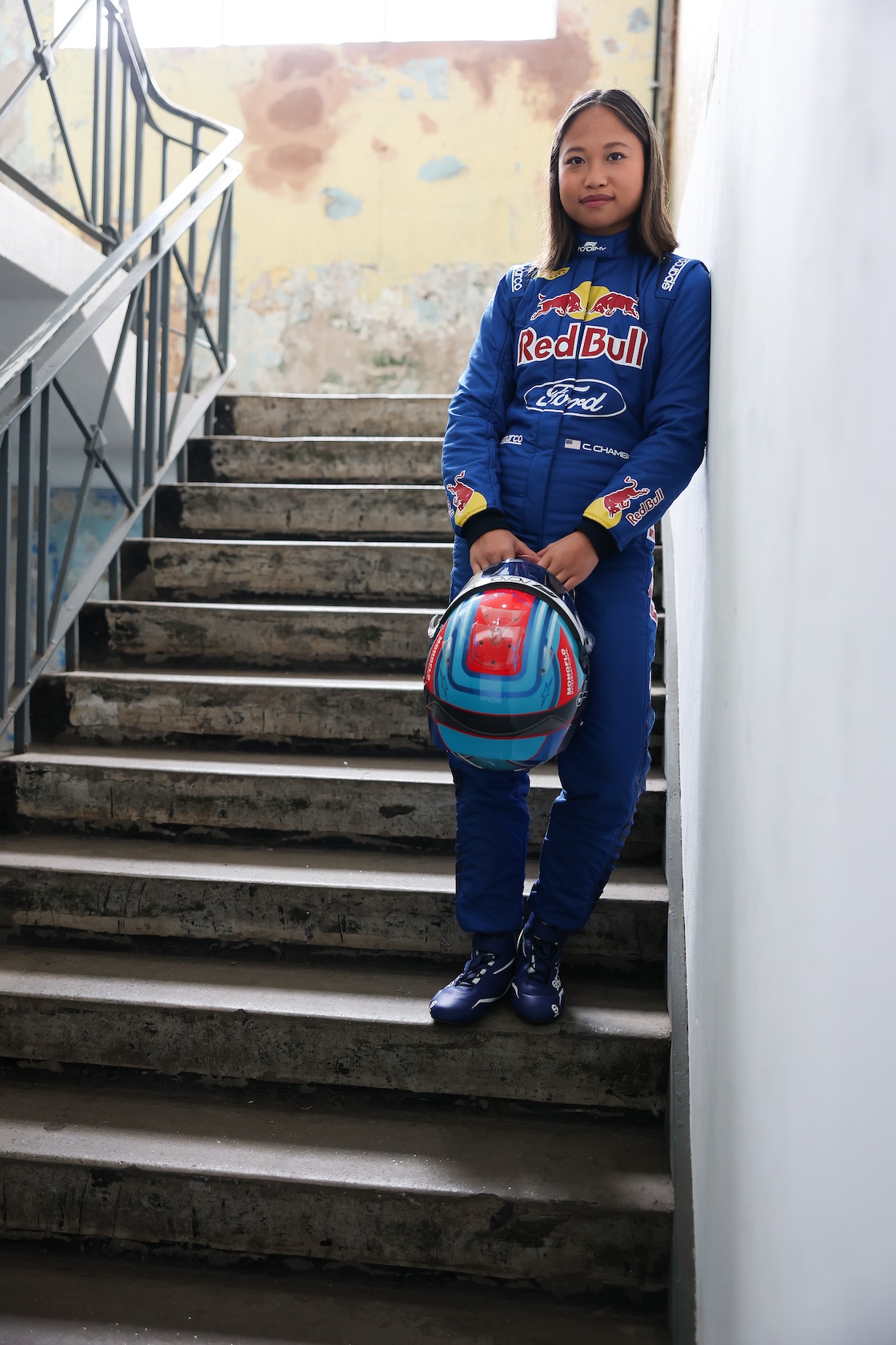 Chloe Chambers piloto de Red Bull Ford