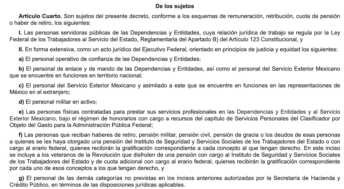 Así funciona el aguinaldo de 40 días y quiénes lo reciben en México 