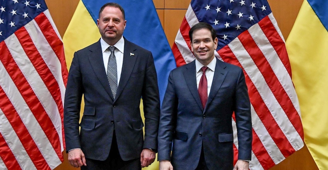 andriy yermak y marco rubio