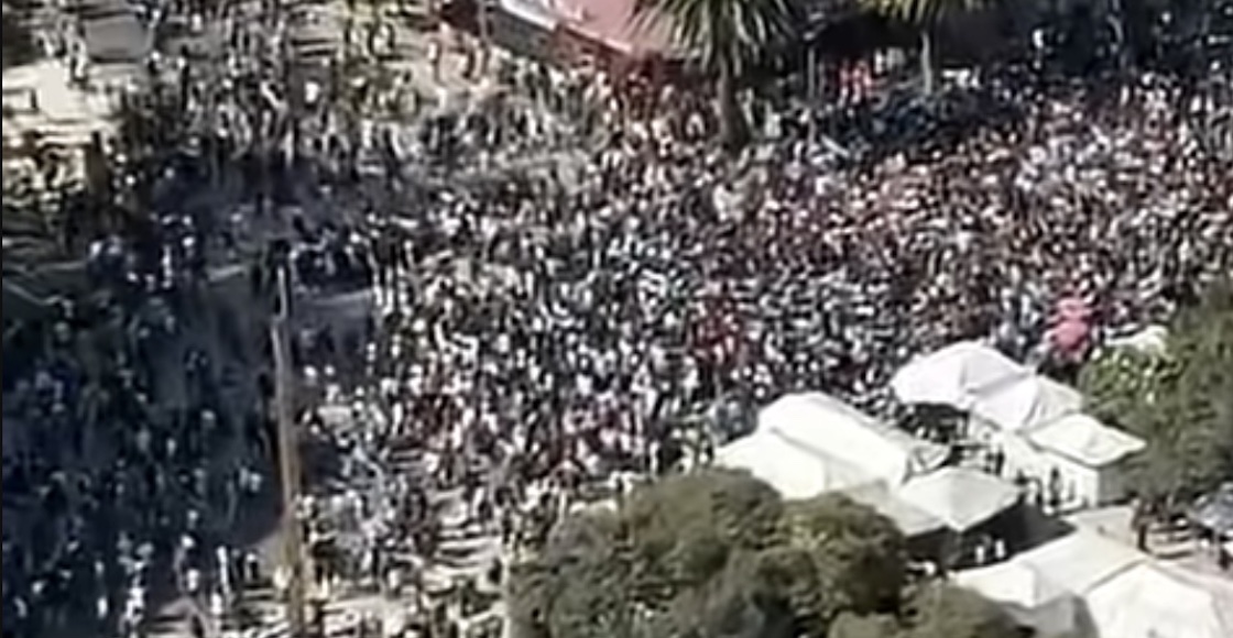 Evento masivo convocado en Monumento a la Revolución