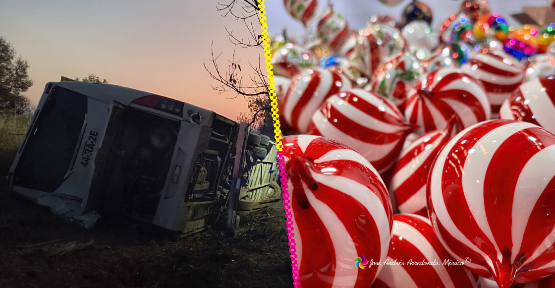 7 personas murieron tras volcadura de autbús turístico que iba hacia Tlalpujahua