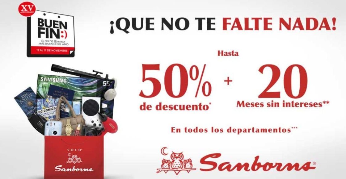 buen fin en sanborns