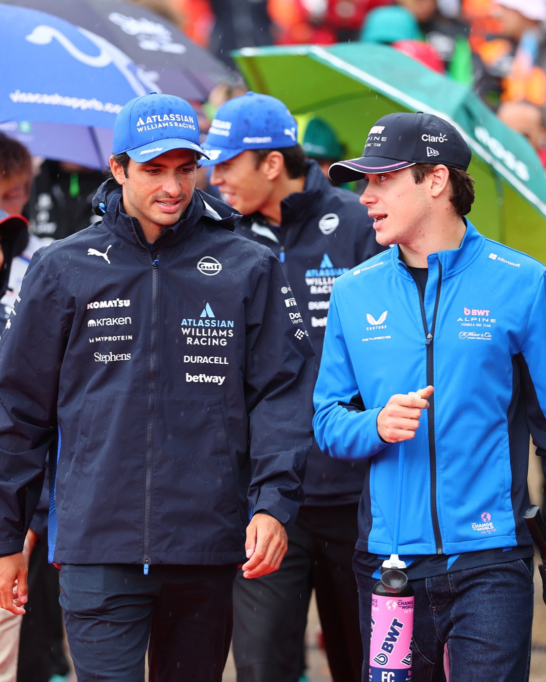 Carlos Sainz y Franco Colapinto