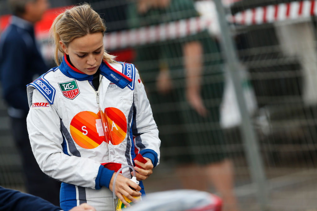 Carmen Jordá durante su etapa en GP3