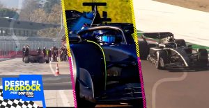 Checo Pérez en las pruebas de Cadillac en Imola