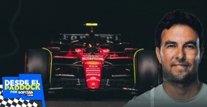 Checo Pérez conducirá el SF-23 de Ferrari en un test privado con Cadillac