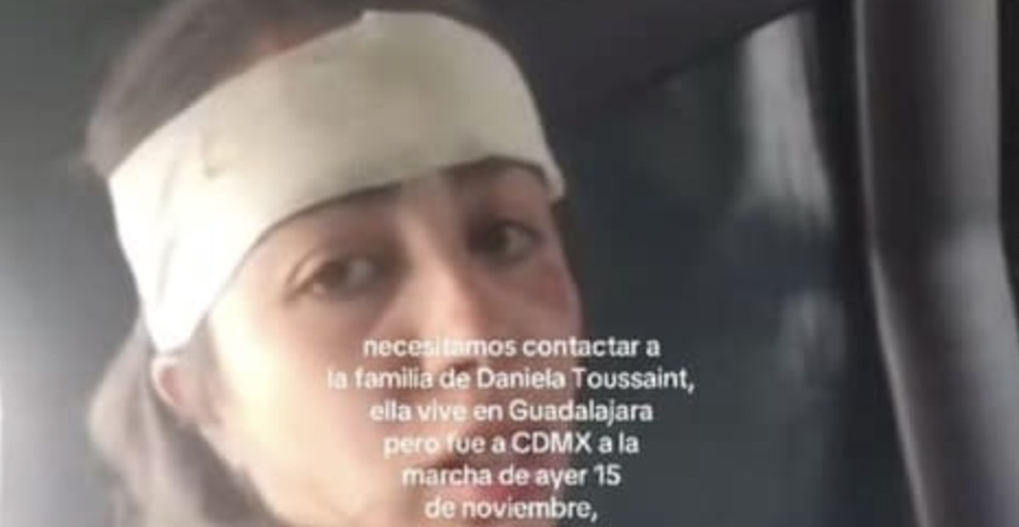 Detención de Daniela Toussaint