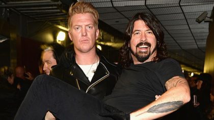 Foo Fighters Queens Of The Stone Age Dave Grohl Josh Homme