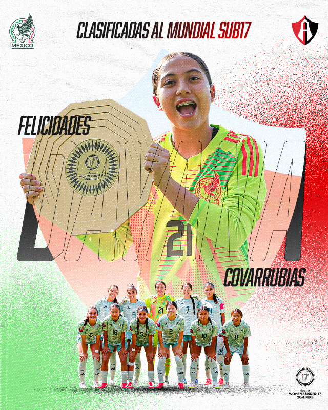 ¿Dónde juegan y quienes son las jugadoras de México Femenil Sub 17?