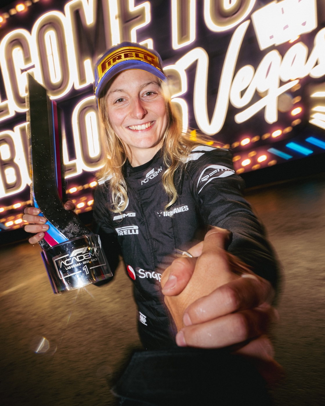 Doriane Pin, campeona de F1 Academy