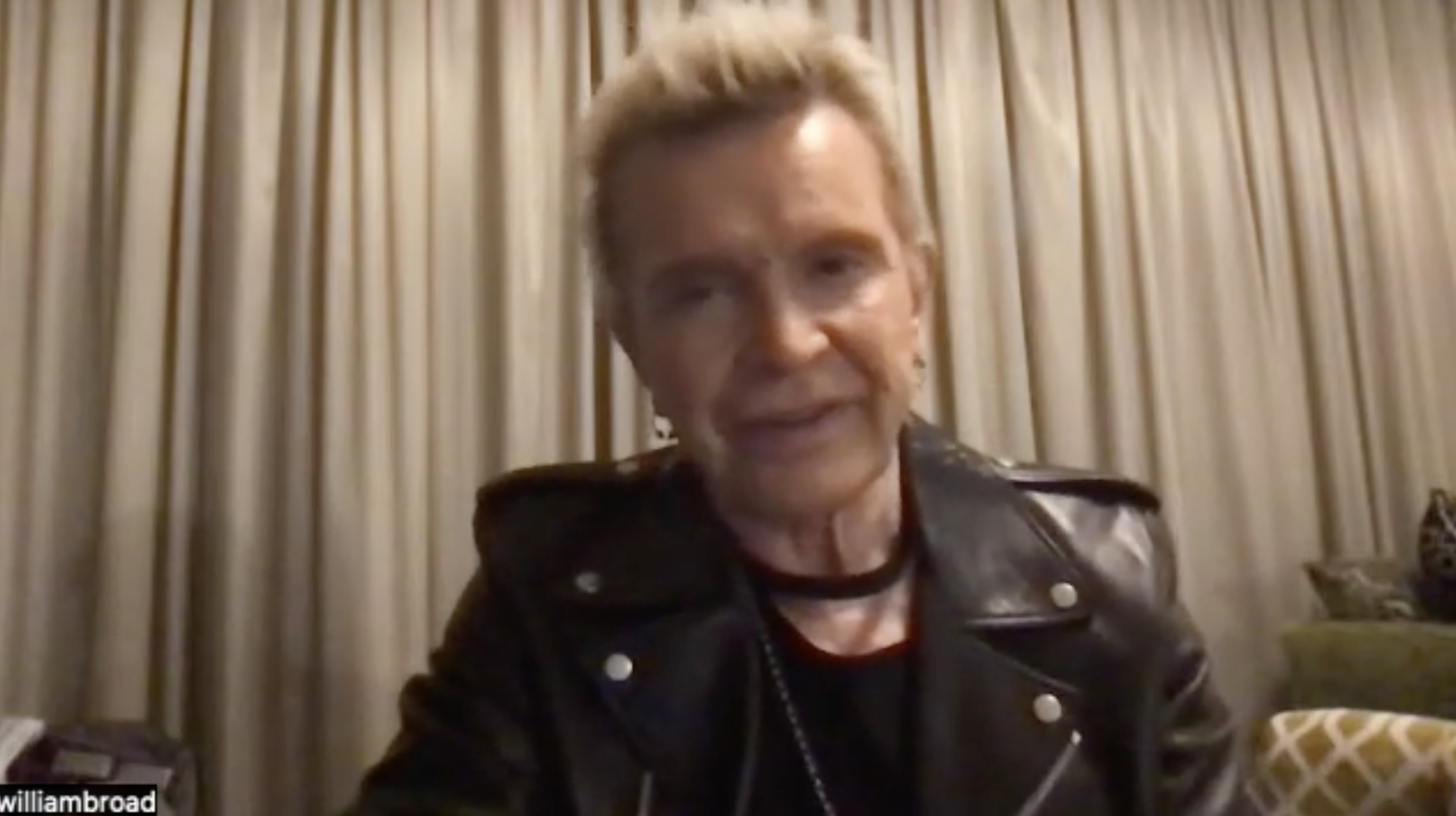 entrevista billy idol mexico 2025