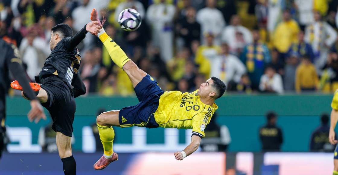 golazo de chilena que se rifó Cristiano Ronaldo con Al Nassr