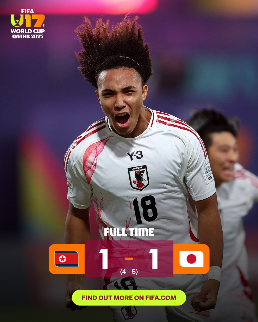 ¿Cuándo juega Japón en el Mundial Sub 17 ahora que México quedó fuera?