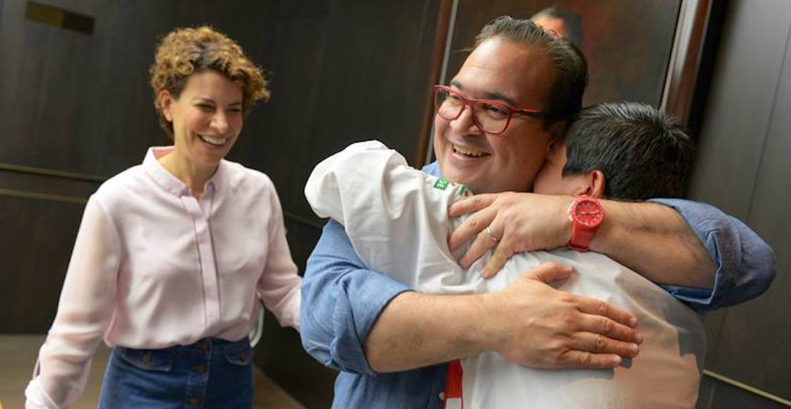 Javier Duarte y Karime Macías