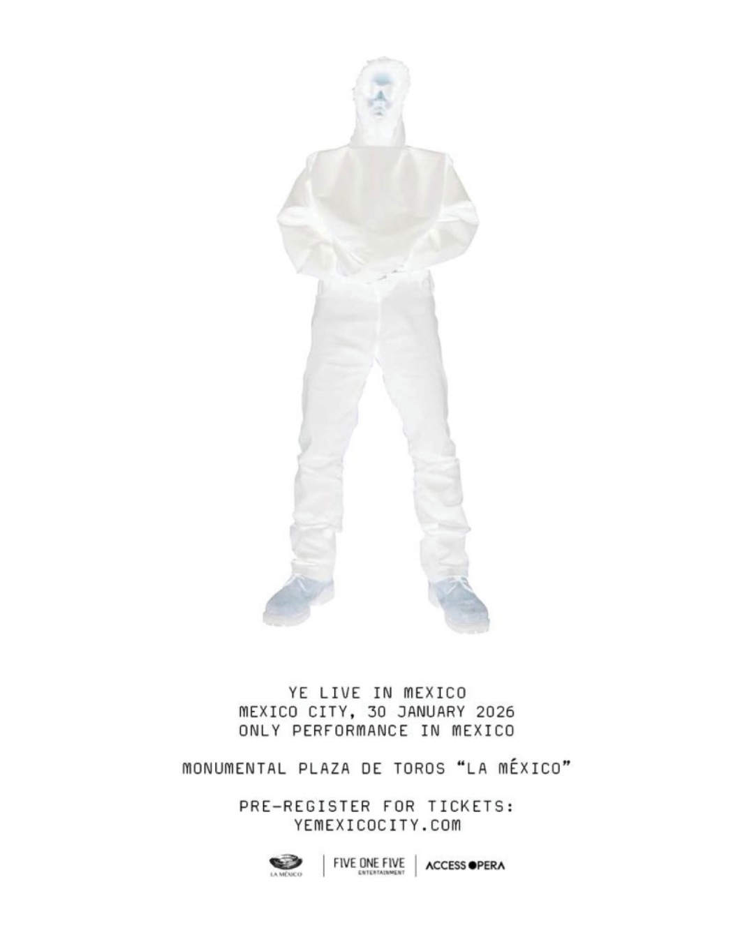 Kanye West en México 2026