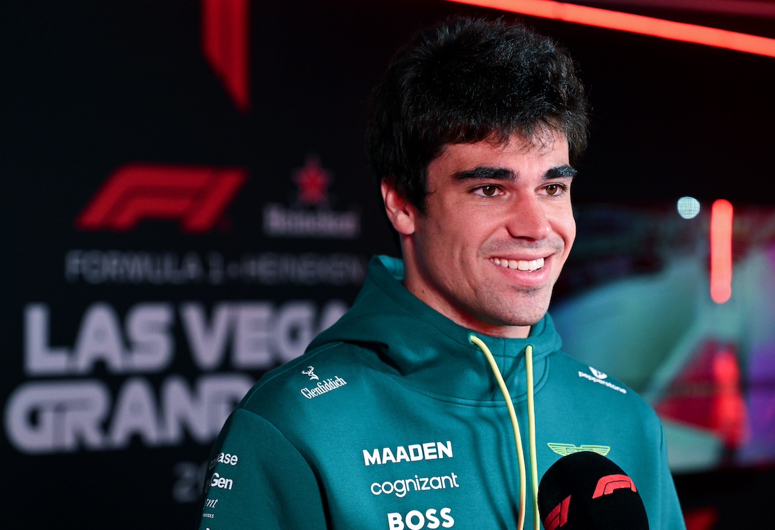 Lance Stroll en el corralito