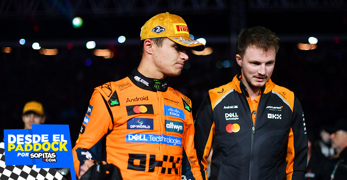 Lando Norris en Las Vegas