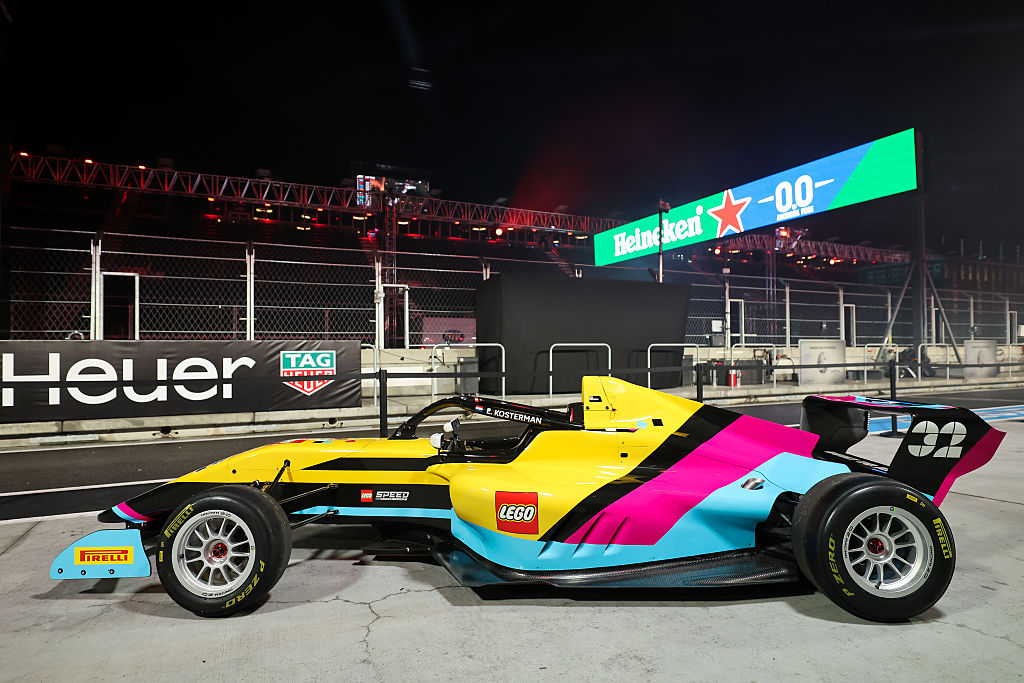 La decoración real del Lego F1 Academy