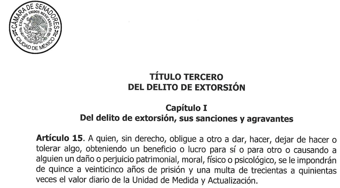Artículo 17: La piedrita en el zapato de la Ley contra la Extorsión que impacta a periodistas