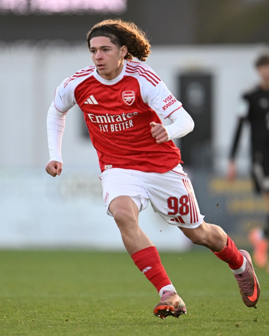 Luis Muñoz, jugador de la Academia del Arsenal