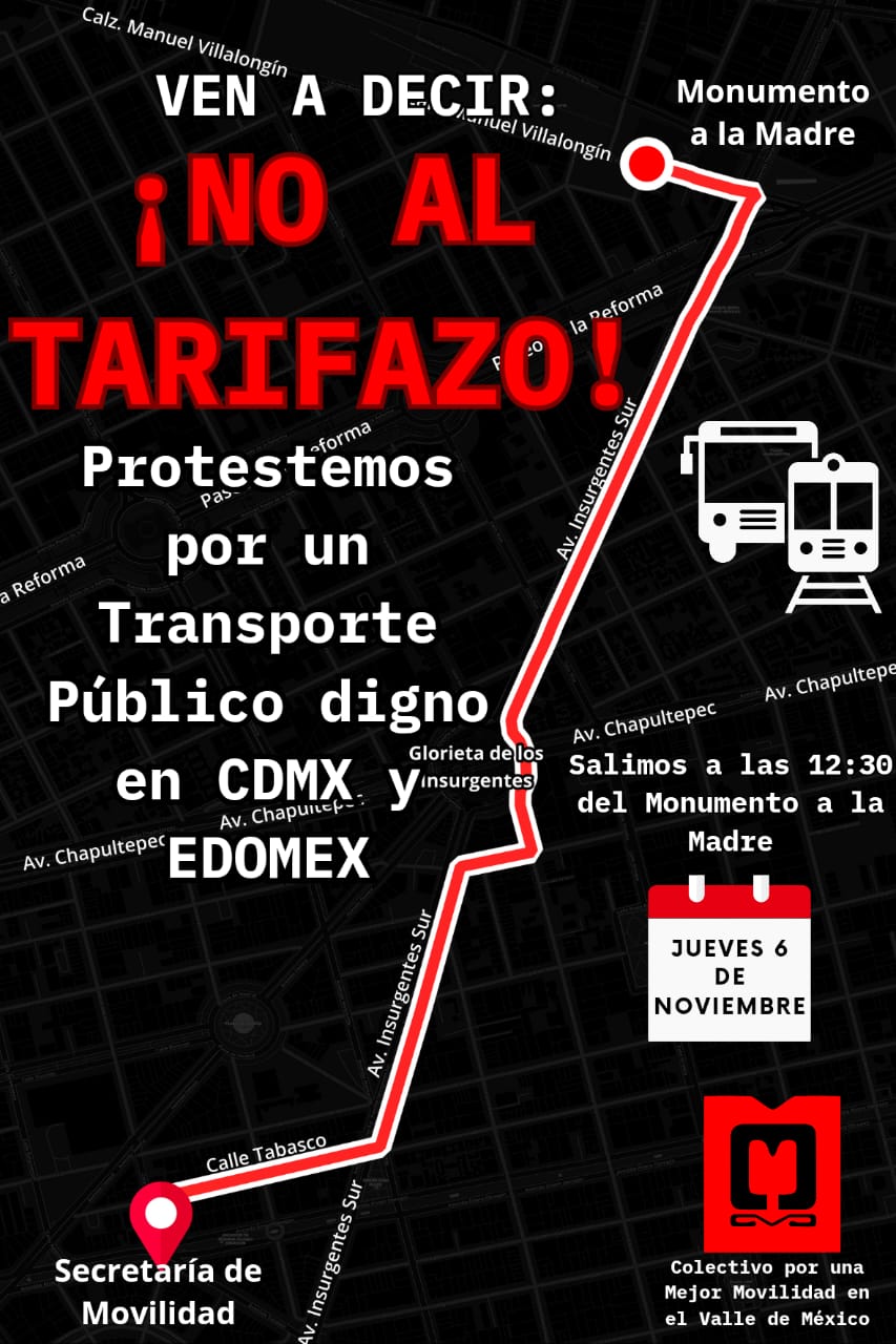 marcha contra aumento pasaje