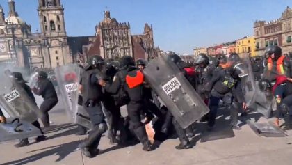 Que no hubo represión: Gobierno de CDMX reconoce a policías por marcha de la Generación Z