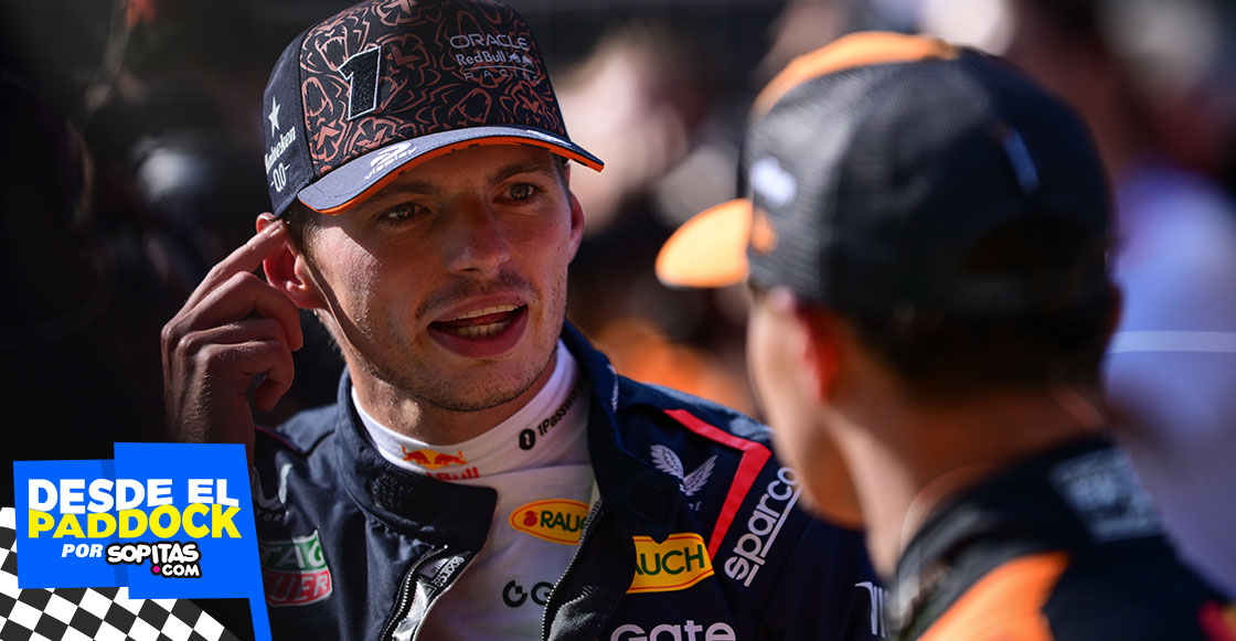 Max Verstappen y Lando Norris