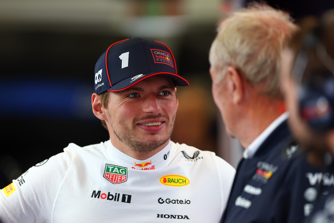 Max Verstappen y Helmut Marko