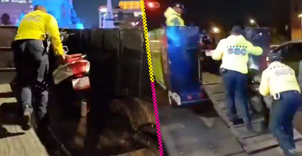 511 motos terminaron en el 'corralón' tras la Mega Rodada del Terror