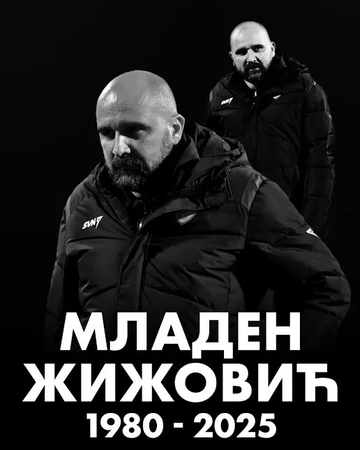 ¿Quién fue Mladen Žižović, entrenador en Serbia que murió en pleno partido?