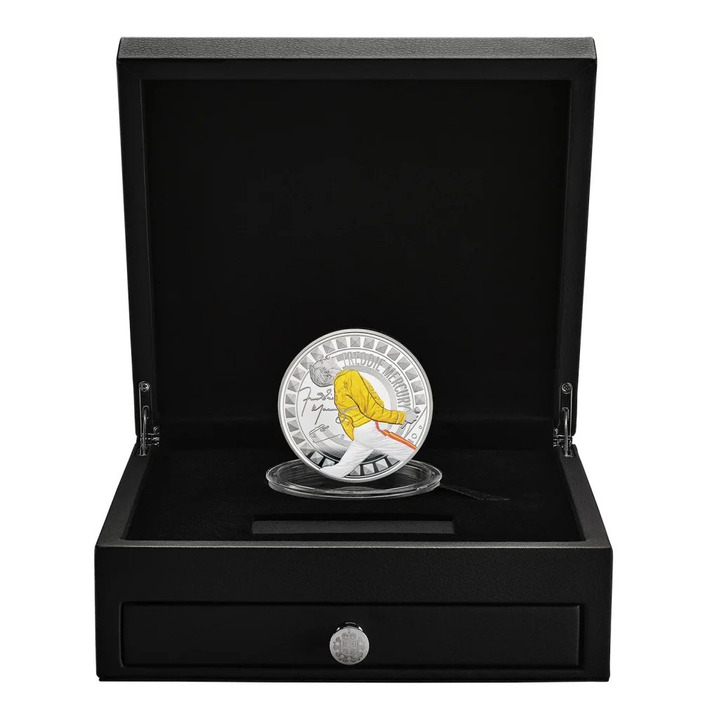 Checa la increíble colección de monedas en honor a Freddie Mercury