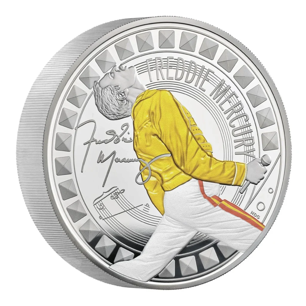 Checa la increíble colección de monedas en honor a Freddie Mercury