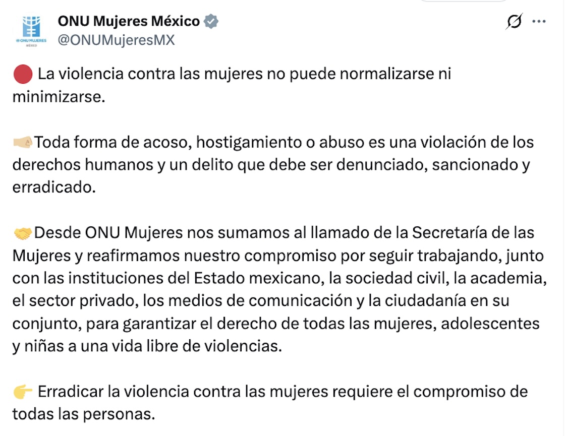 Acoso a Claudia Sheinbaum: 7 cosas que retratan la violencia y revictimización en México