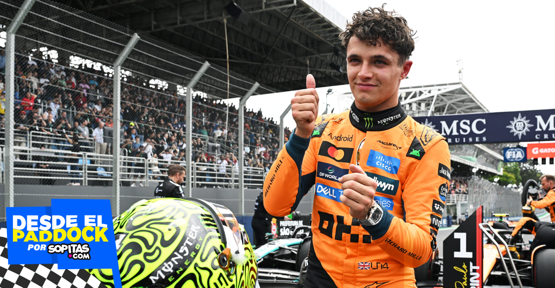 Así queda la parrilla de salida del Gran Premio de Brasil con Norris en la Pole y Verstappen eliminado