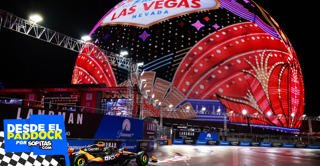 Así queda la parrilla de salida del Gran Premio de Las Vegas