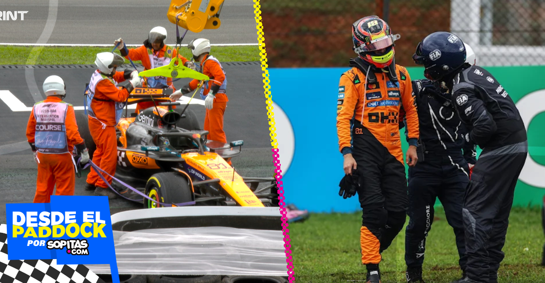 El choque de Piastri en la Sprint de Brasil y victoria de Lando Norris
