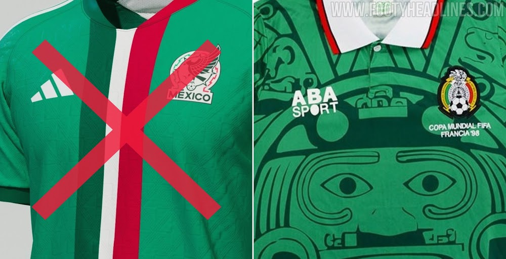 La playera de México para el Mundial 2026 que no fue