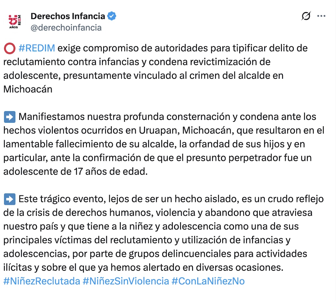 Reclutamiento del crimen organizado: El efecto dominó que alcanzó a las infancias de México