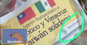 Senadora pone su nombre a ayuda humanitaria para Veracruz "por solicitud de la Embajada"