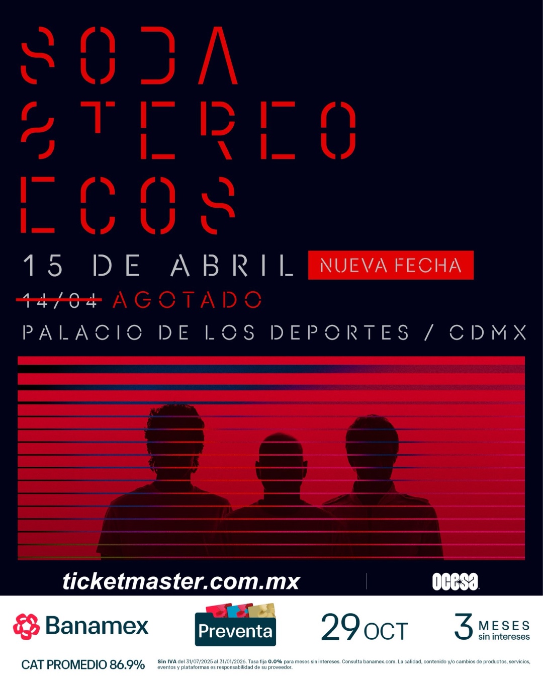 Soda Stereo Ecos en México 2026