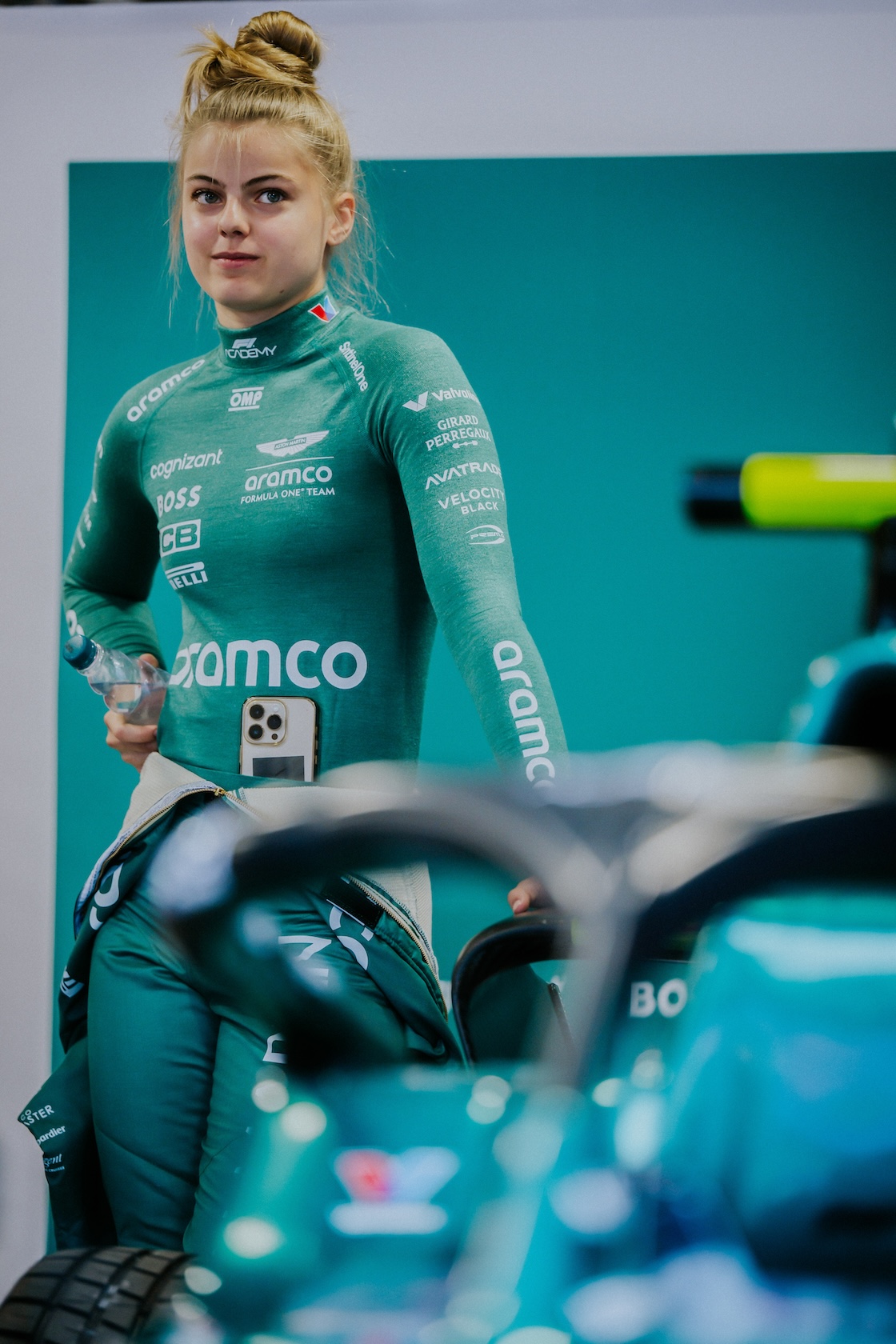 Tina Hausmann, piloto apoyada por Aston Martin en F1 Academy