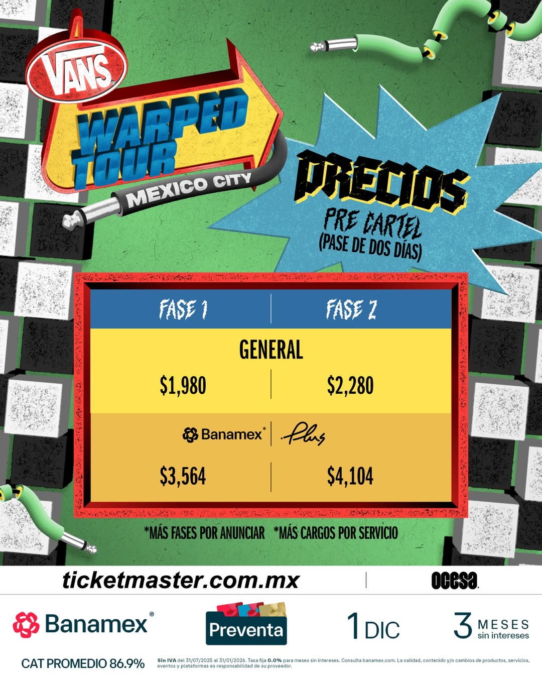 vans-warped-tour-mexico-2026-fecha-lugar-lineup-boletos-precios