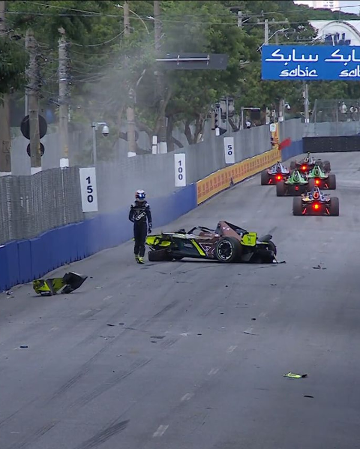 Pape Martí en su debut en Fórmula E