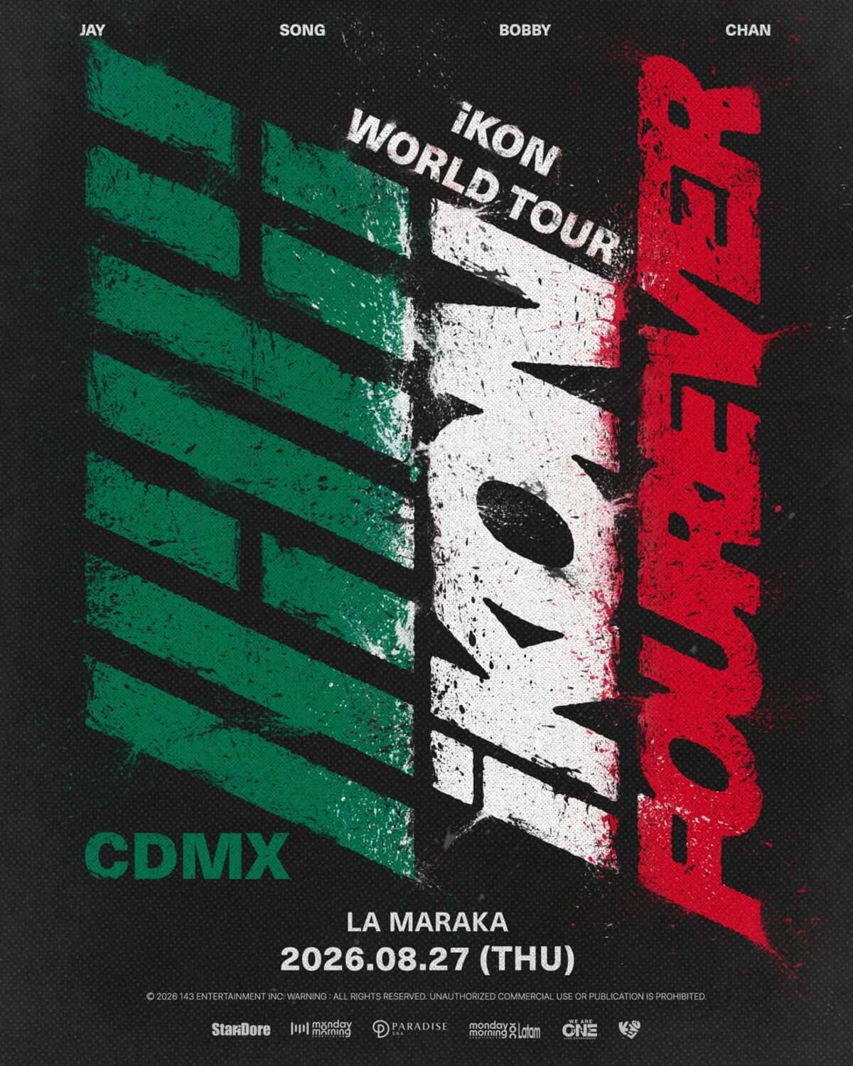 iKON en México 2026 
