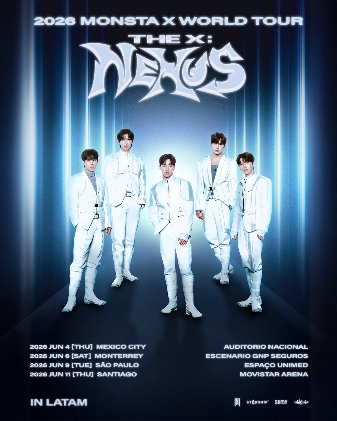 Ninshi Entertainment MONSTA X IN LATAM