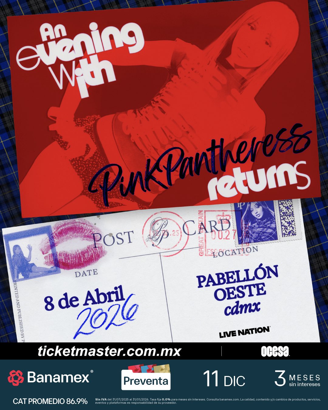 PinkPantheress en el Pabellón Oeste