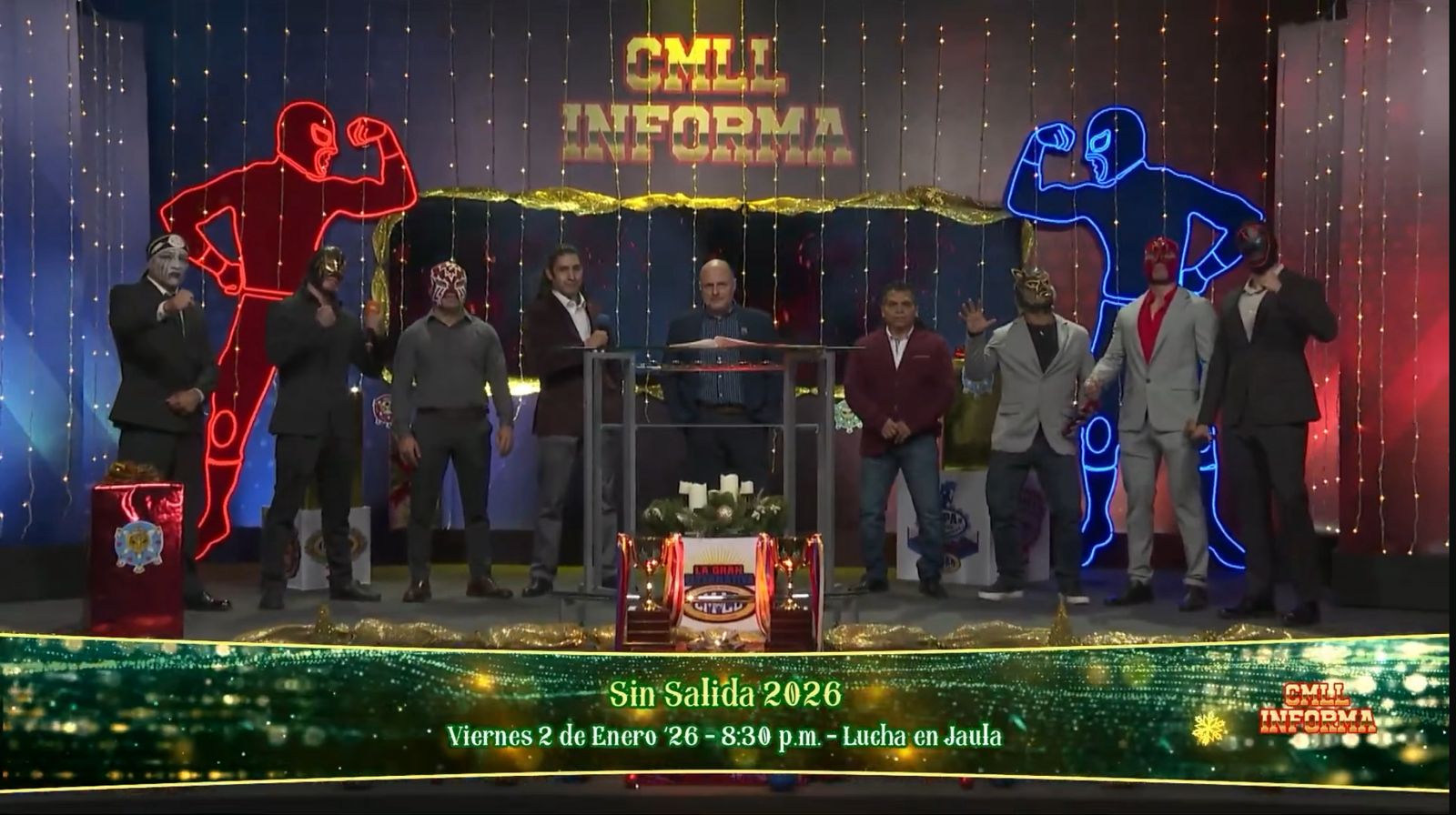 Calendario del CMLL para 2026