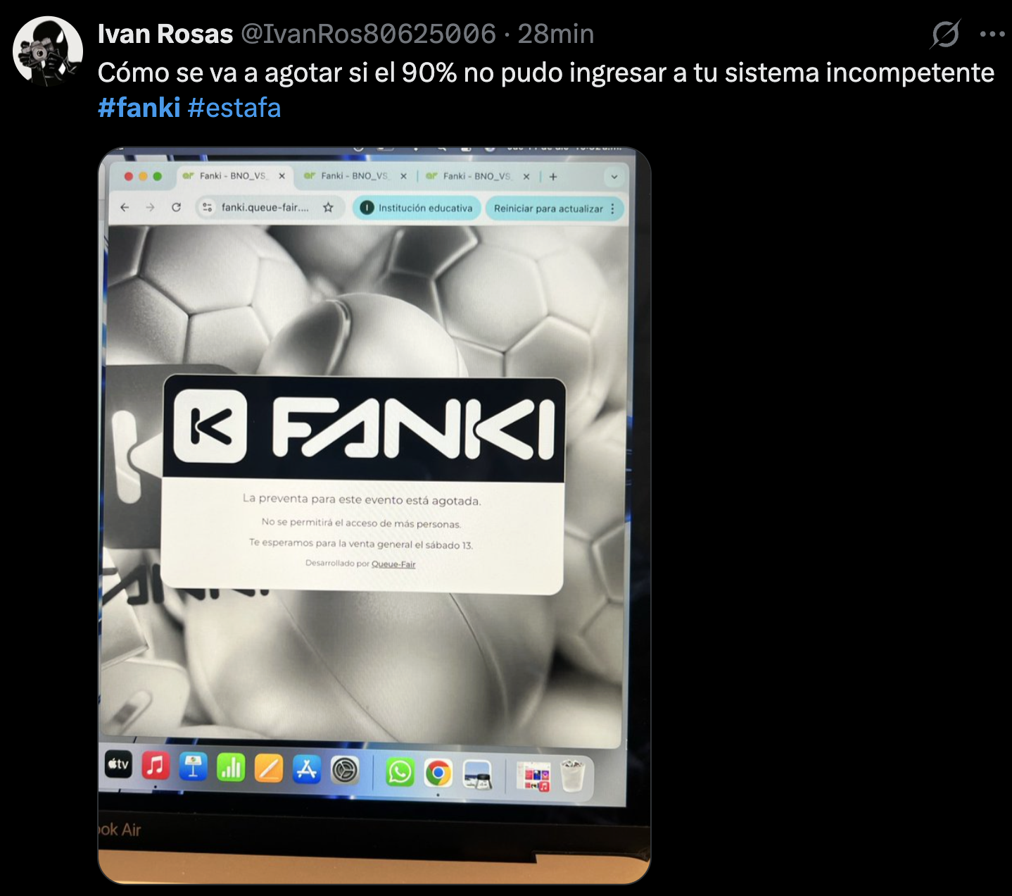 Fanki venta de boletos México vs Portugal