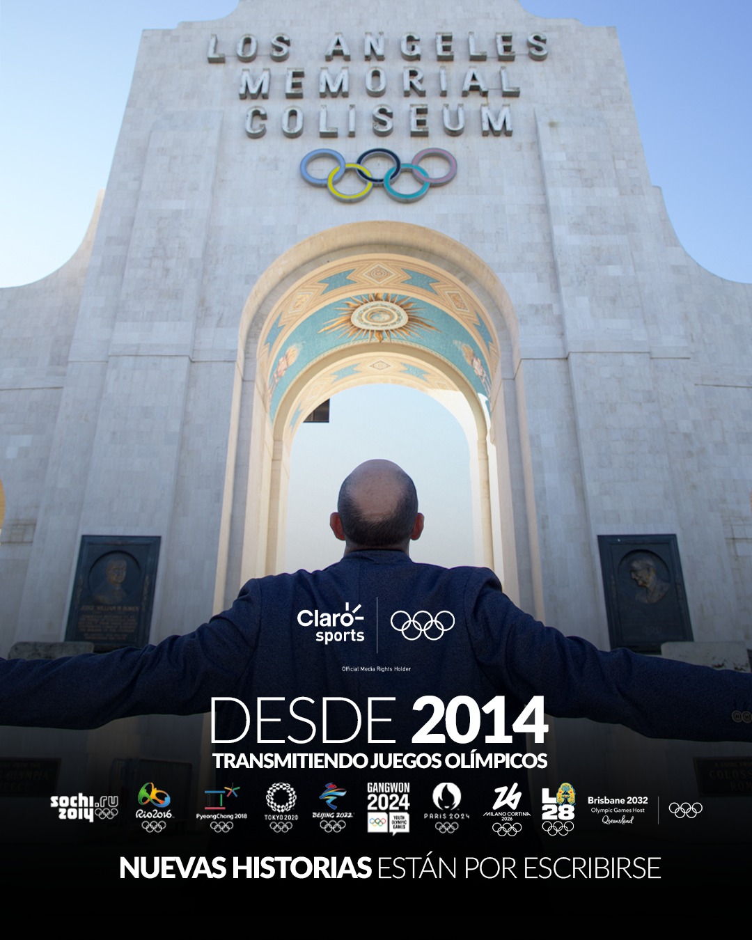 Claro Sports sí transmitirá los Juegos Olímpicos de Los Ángeles 2028